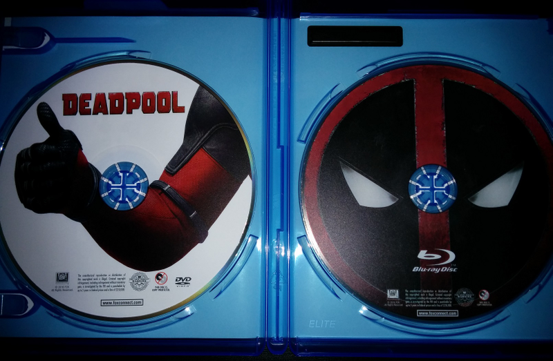 Illustration for article titled Deadpool Blu-ray & DVD Now Available! (US & Canada) (Unboxing)